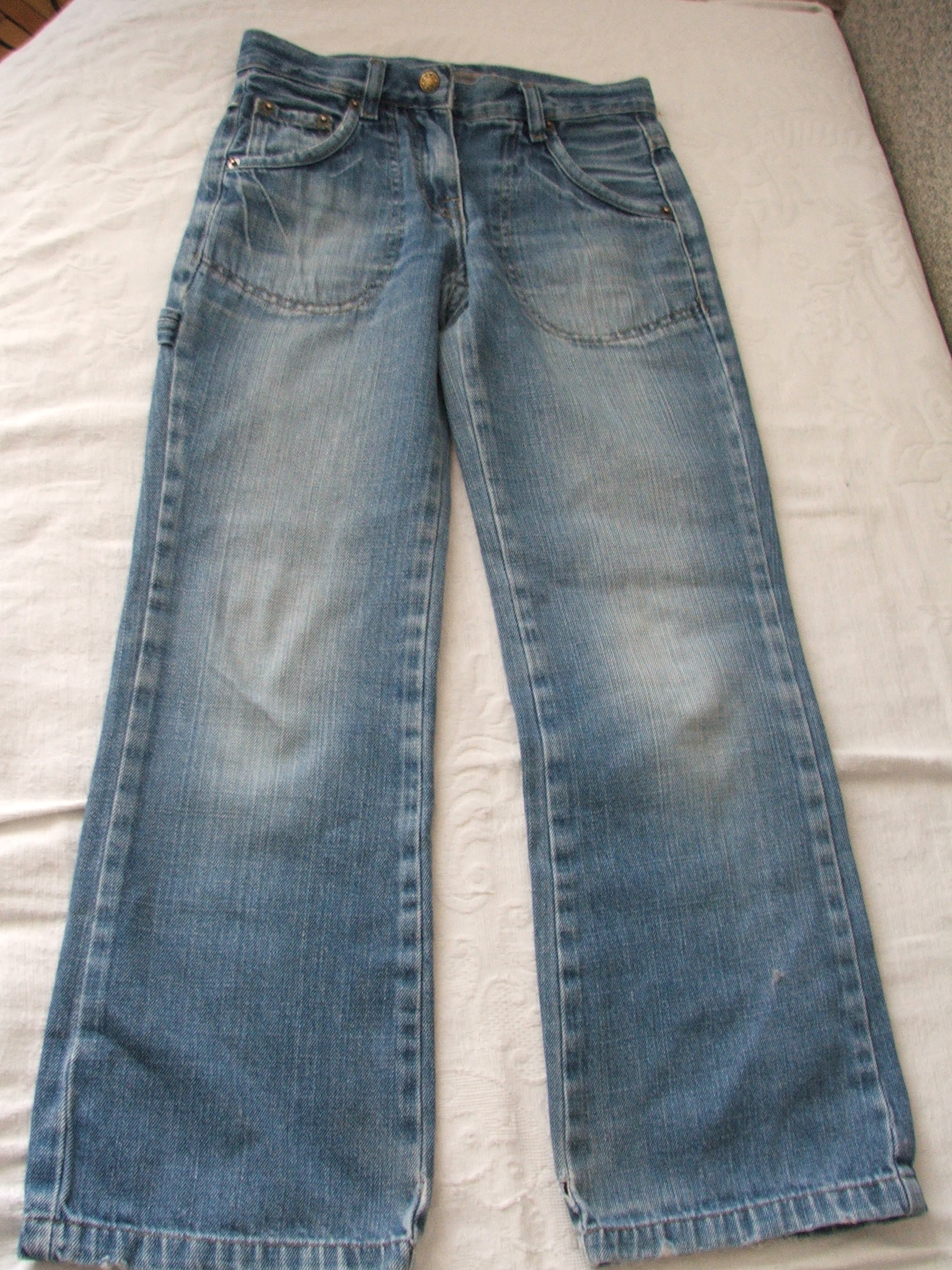 Джинсы H4-KIDS на рост 140   - 100 р.. Одежда и обувь на девочку  110-164