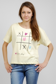 S3886. Футболка с коротким рукавом