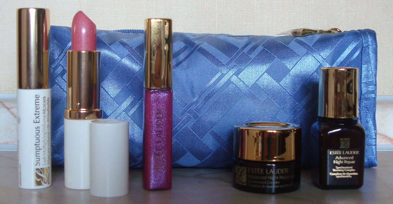 набор EL голубой атласный. Наборы косметики... элитка