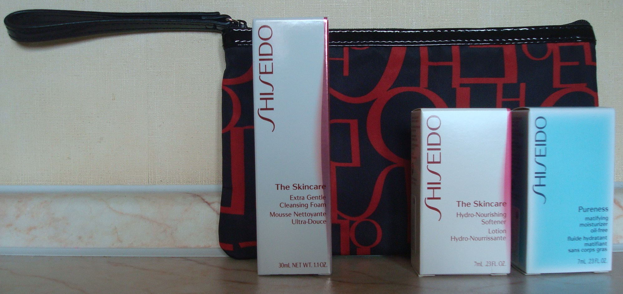 набор ШИСЕЙДО чёрно-КРАСНЫЙ. Наборы косметики... элитка