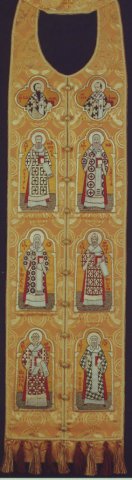 Работы учебной мастерской ПГИ 'Со-действие' (кафедра золотного и личного шитья)