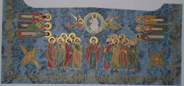 Работы учебной мастерской ПГИ 'Со-действие' (кафедра золотного и личного шитья)