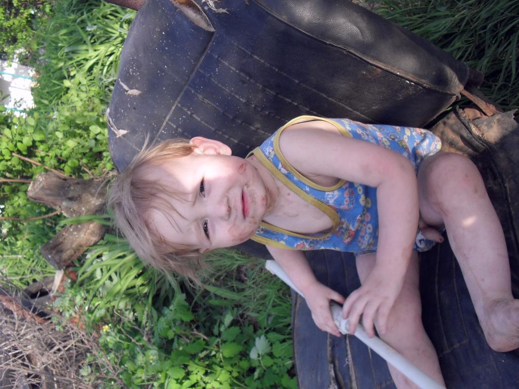 Чумазый дачник. Май 2012