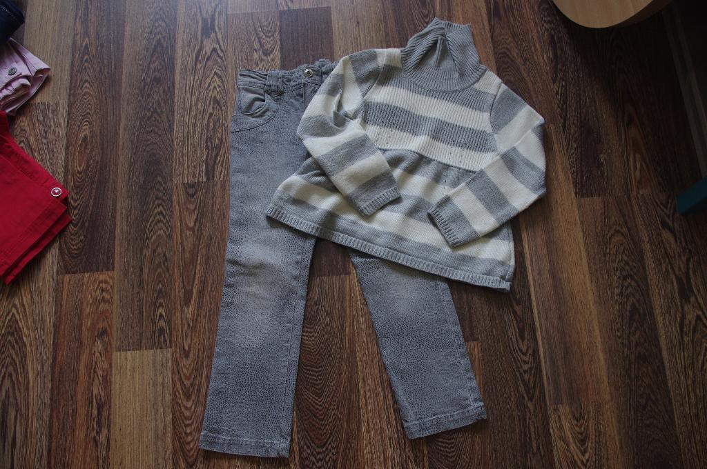 свитер+леопардовые джинсы-500. ЗАБРАЛИ