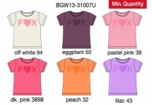 Футболка с коротким рукавом (BGW13-31007U). Футболка с коротким рукавом