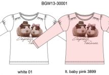 Футболка с длинным рукавом (BGW13-30001). Футболка с длинным рукавом