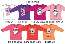 Футболка с длинным рукавом (BGW13-31008). Футболка с длинным рукавом