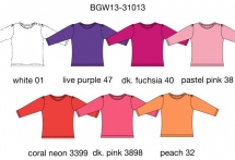 Футболка с длинным рукавом (BGW13-31013). Футболка с длинным рукавом