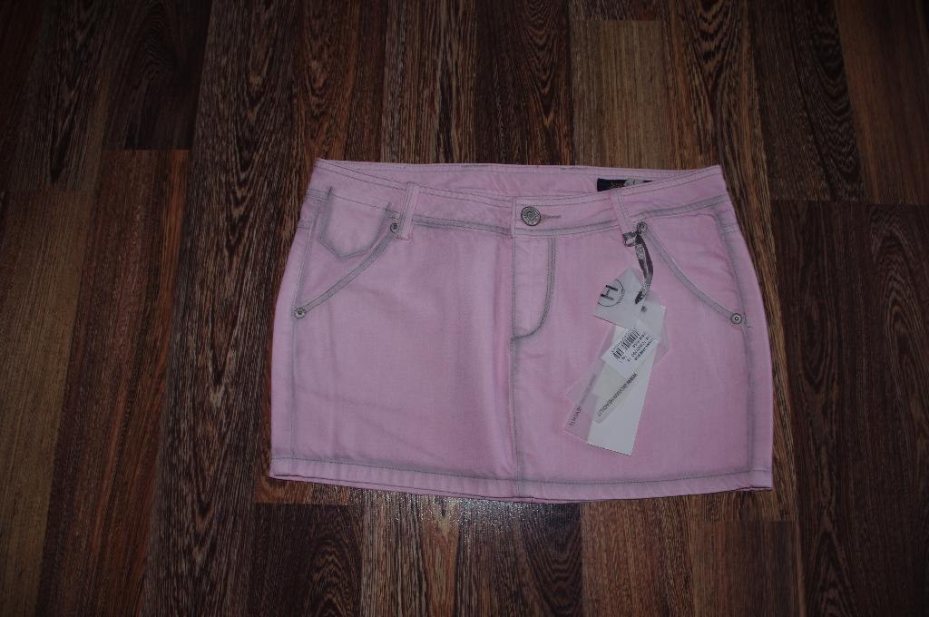 юбка джинс розовая-44росс-1800. ЗАБРАЛИ