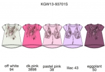 Футболка с коротким рукавом (KGW13-93701S). Футболка с коротким рукавом