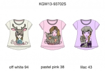 Футболка с коротким рукавом (KGW13-93702S). Футболка с коротким рукавом