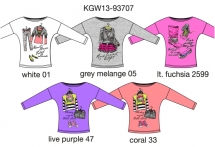 Футболка с длиным рукавом (KGW13-93707). Футболка с длинным рукавом