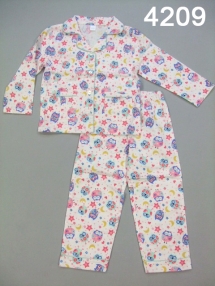 Пижама для девочек (W12-4209). Пижама