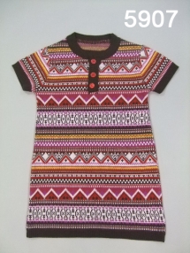 Платье для девочек (W12-5907). Платье