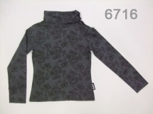 Водолазка для девочек (W12-6716). Водолазка