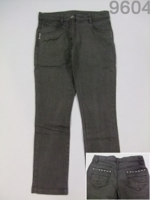 Джинсы для девочек (W12-9604). Джинсы