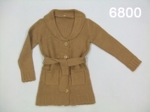Кардиган для девочек (W12-6800). Кардиган
