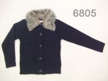 Кардиган для девочек (W12-6805). Кардиган