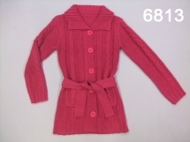 Кардиган для девочек (W12-6813). Кардиган