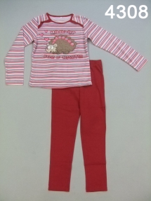 Пижама для девочек (W12-4308). Пижама