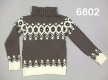 Пуловер для девочек (W12-6802). Пуловер