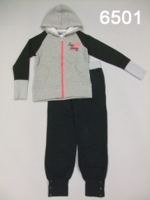 Спортивный костюм для девочек (W12-6501). Спортивный костюм
