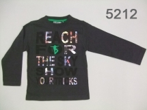 Футболка с длинным рукавом для мальчиков (W12-5212. Футболка с длинным рукавом