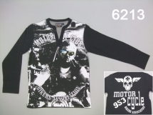 Футболка с длинным рукавом для мальчиков (W12-6213. Футболка с длинным рукавом