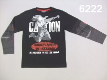 Футболка с длинным рукавом для мальчиков (W12-6222. Футболка с длинным рукавом