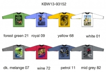 Футболка с длинным рукавом (KBW13-93152). Футболка с длинным рукавом