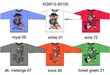 Футболка с длинным рукавом (KBW13-93155). Футболка с длинным рукавом