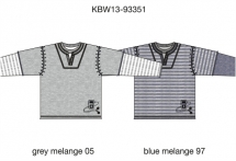Футболка с длинным рукавом (KBW13-93351). Футболка с длинным рукавом