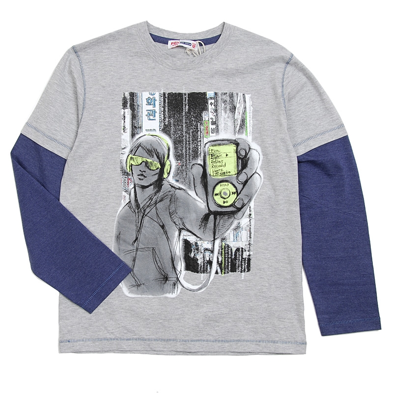 Футболка с длинным рукавом (KBW13-93753). Футболка с длинным рукавом