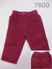 Брюки для девочек (W12-7600). Брюки