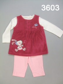 Костюм-двойка для девочек (W12-3603). Костюм-двойка