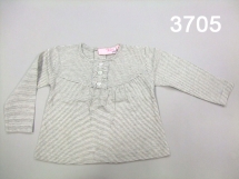 Футболка с длинным рукавом для девочек (W12-3705). Футболка с длинным рукавом