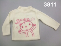 Футболка с длинным рукавом для девочек (W12-3811). Футболка с длинным рукавом