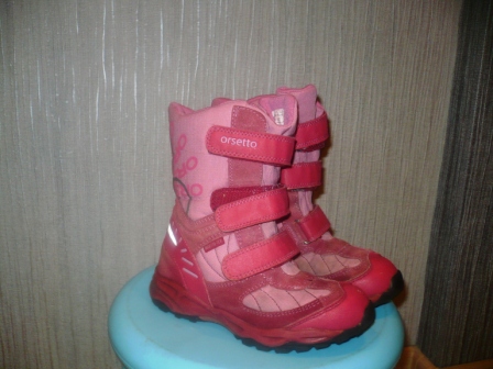 Сапоги ОРСЕТО 32 р. 1200 р.. детская обувь  б/у