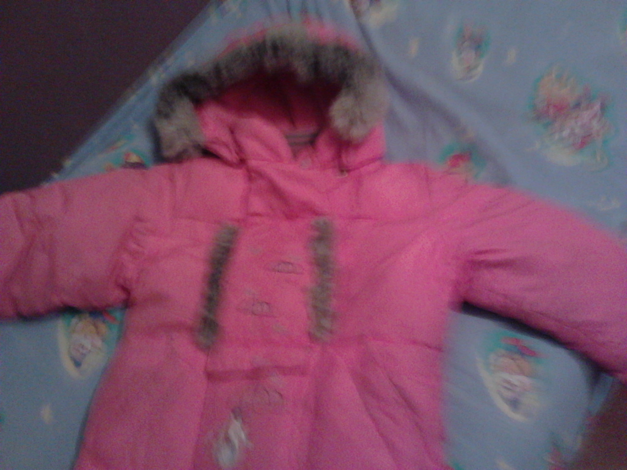 Костюм 116+ пуховый. ОТДАМ!!!