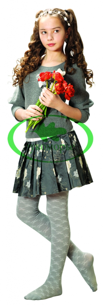 лилия серый. ажурные