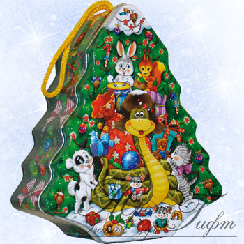 Весёлый хоровод, жесть,300гр.,220 руб.. НОВОГОДНИЕ ПОДАРКИ 2013