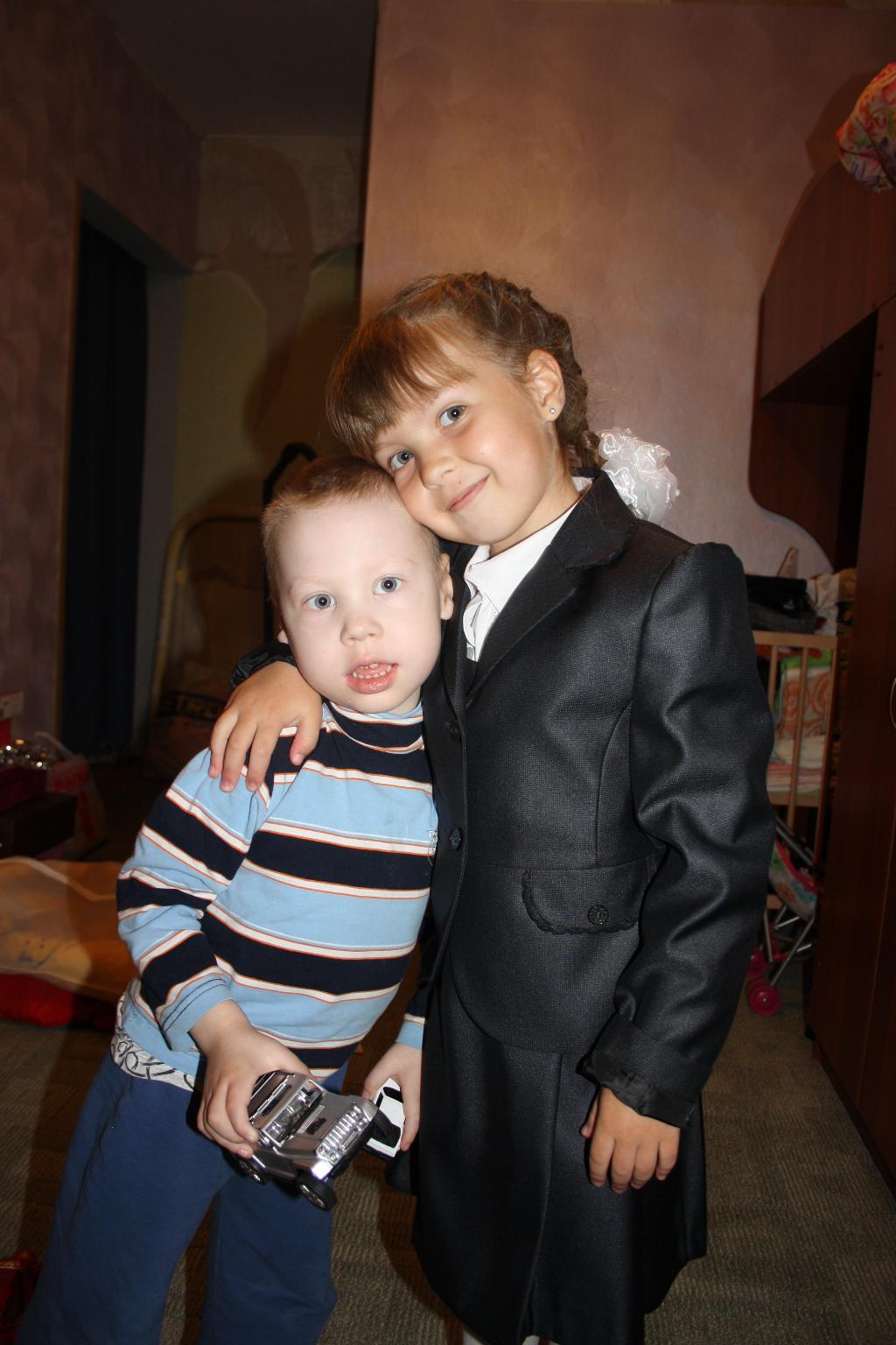 Встречаем первоклассницу. Сентябрь 2012 г.