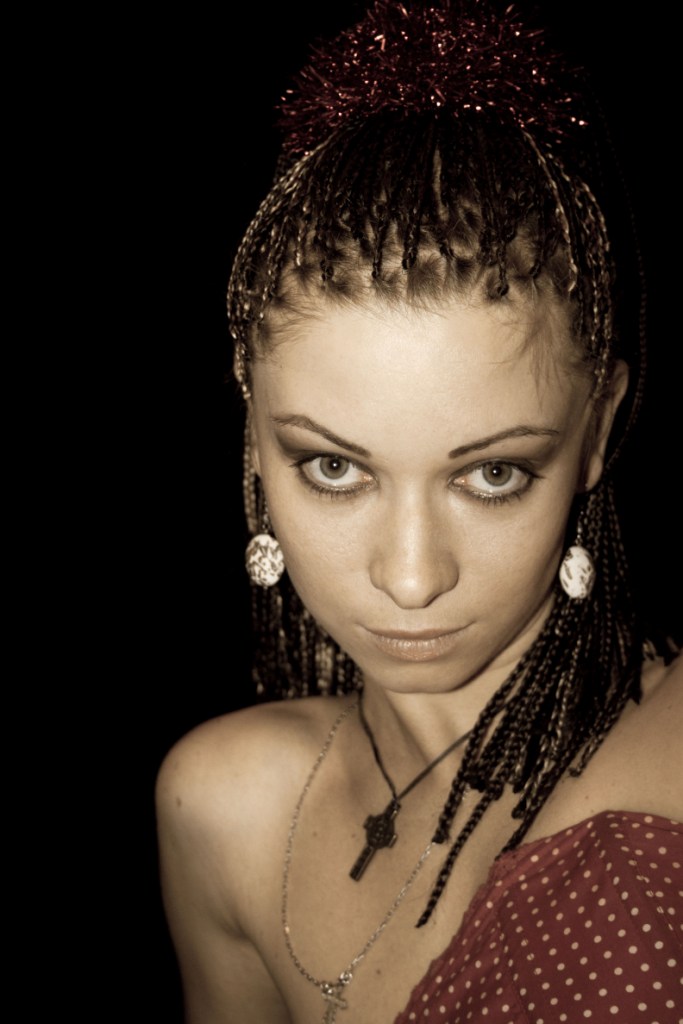 Я с афрокосичками. Я