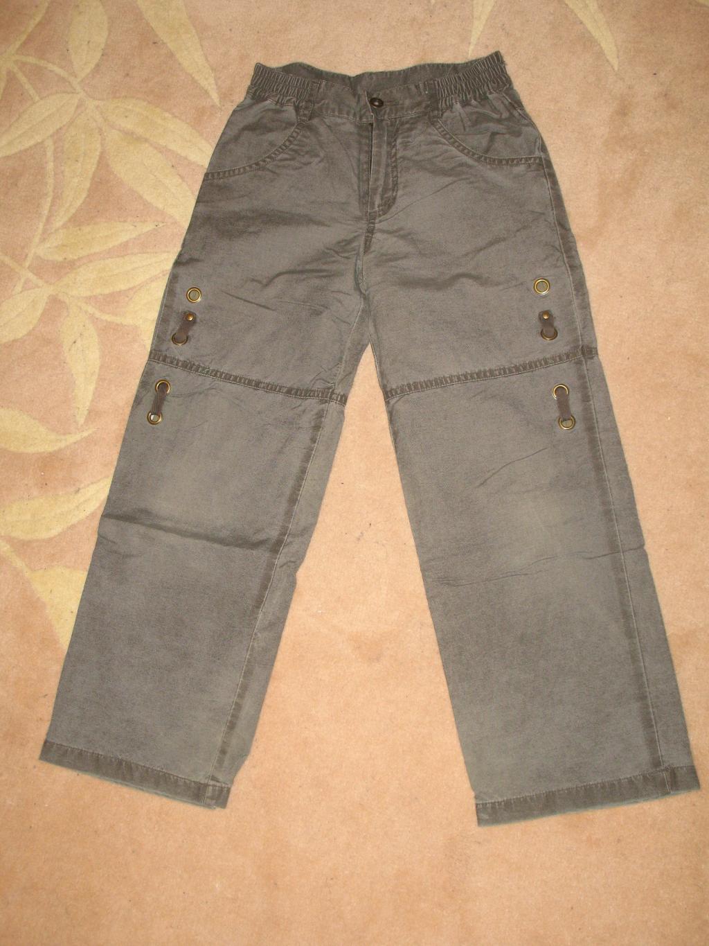 Брюки на тонкой подкладке. детская одежда