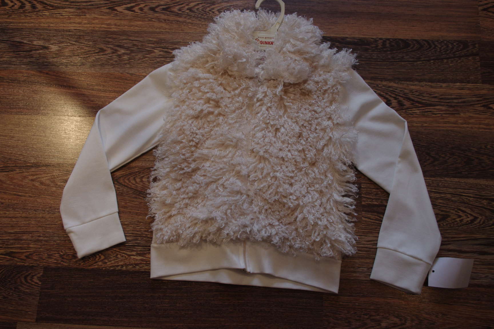 Джинкана-кофточка барашек-128-1100. ЗАБРАЛИ