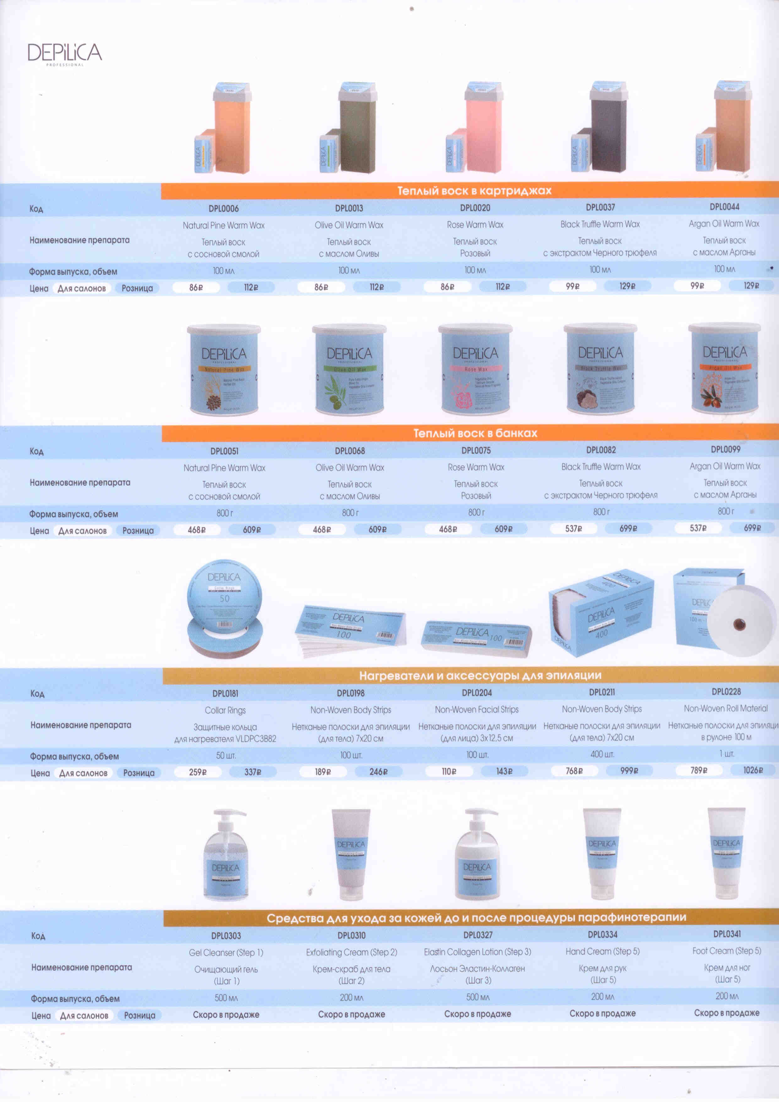 Эпиляция, дезодоранты, уход за телом. 