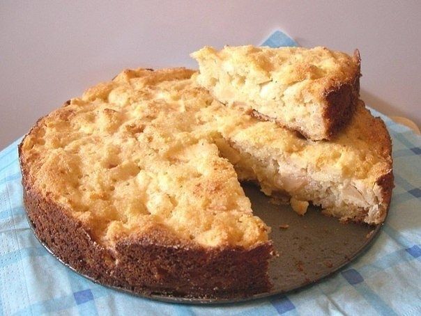 творожная шарлотка. 