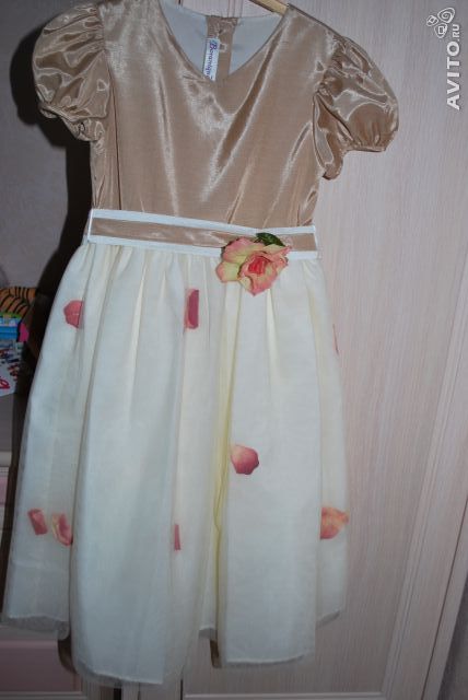 живое фото платья VDAY. 116-122