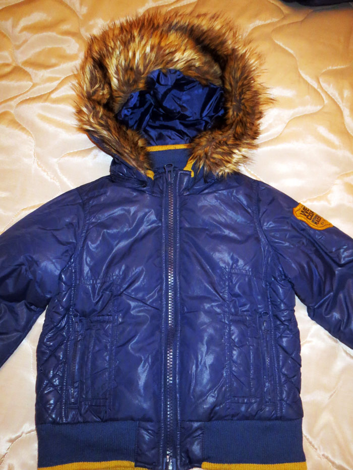 Куртка сhicco темно-синяя на 5-6 лет. Верхняя одежда продажа 