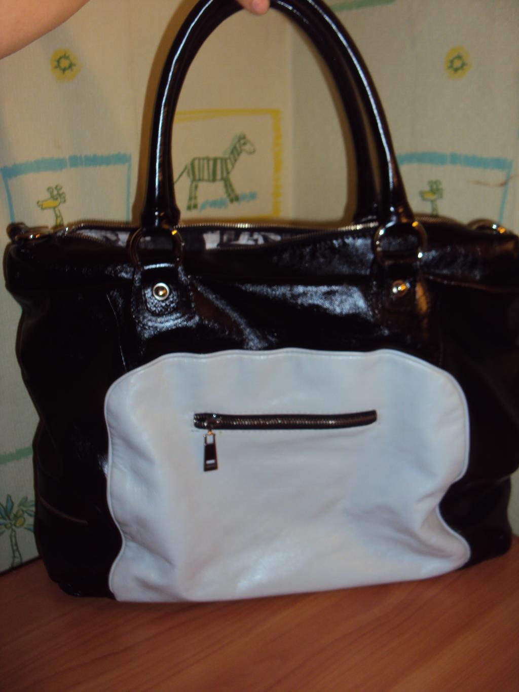 большая кожаная сумка Milan (с описание ниже). я-Продано